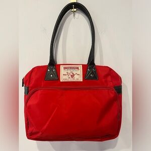 True Religion Red Tote